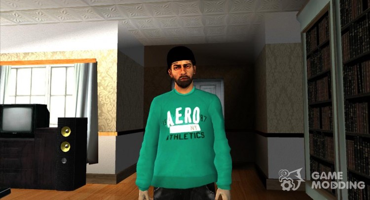 The guy in the sweater AERO for GTA San Andreas
