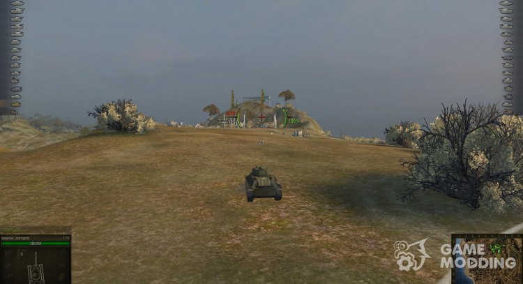 Arcade, Sniper y arte monumentos 0.7.1 para World Of Tanks