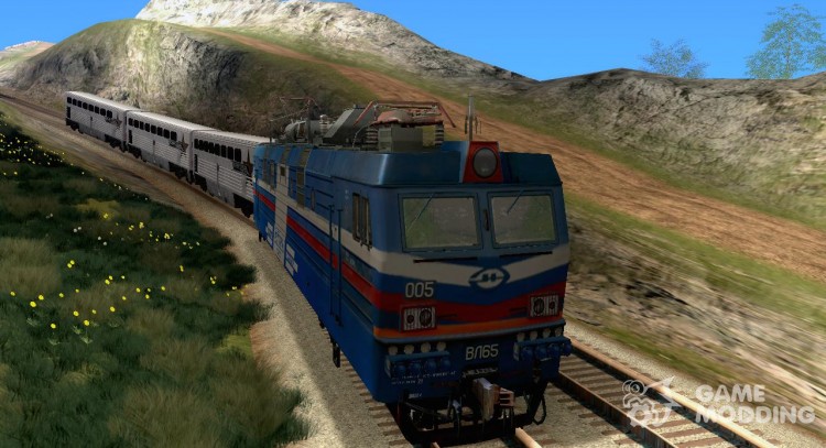 ВЛ65 - шестиосный la locomotora elctrica de ca para GTA San Andreas