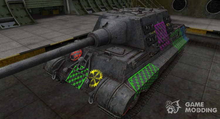 Качественные зоны пробития для Jagdtiger для World Of Tanks