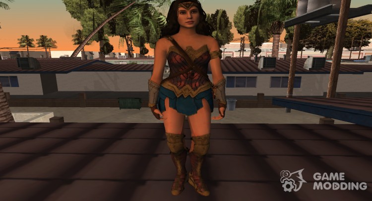 Injustice 2-WonderWoman JL for GTA San Andreas
