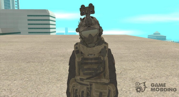 Солдат из CoD MW 2 для GTA San Andreas