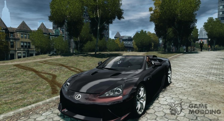 Lexus LF-A Roadster для GTA 4