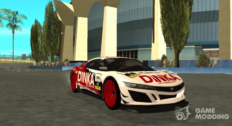 Dinka Jester Racear GTA V для GTA San Andreas