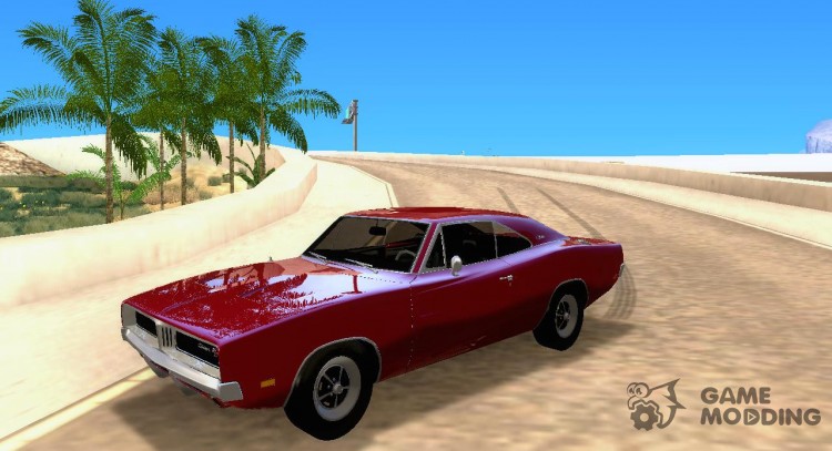 Dodge Charger R/T Stock 1969 for GTA San Andreas