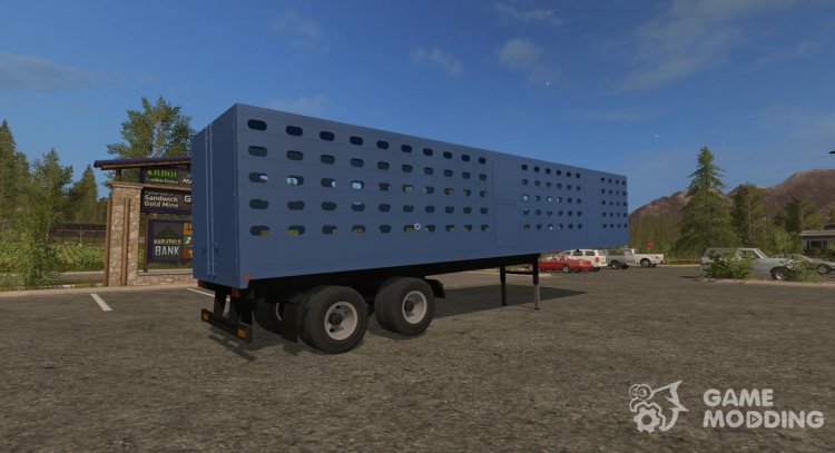 Semi-trailer Cattle truck Adas version 1.0 for Farming Simulator 2017