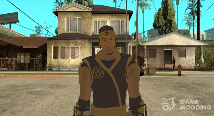 Cyrax from Mortal kombat 9 for GTA San Andreas
