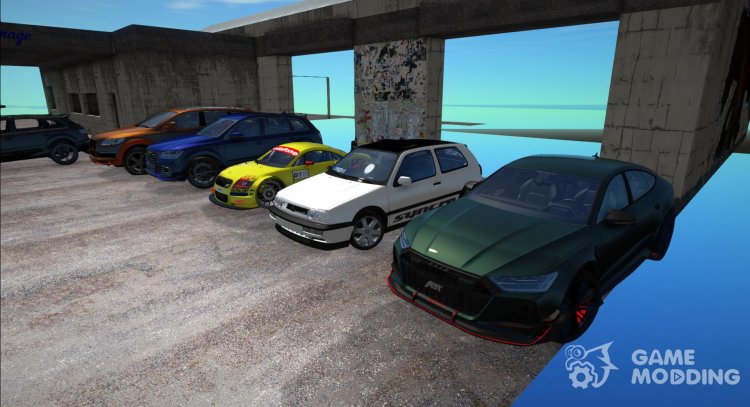 Пак машин тюнинг-ателье ABT Sportsline (Audi, Volkswagen) для GTA San Andreas