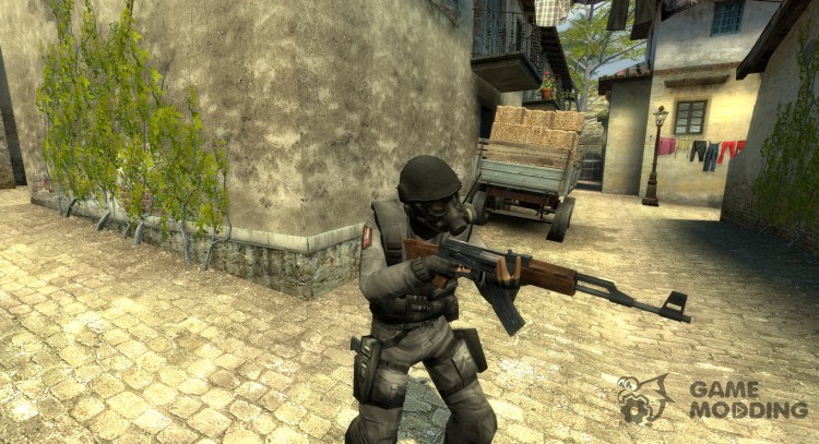 Серый SAS для Counter-Strike Source