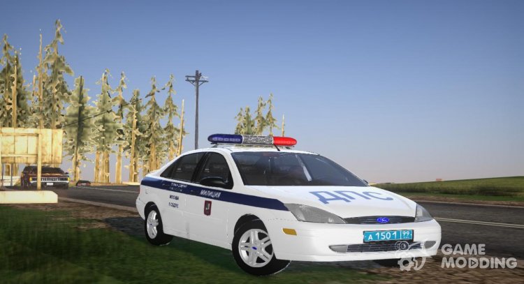 Un Ford Focus 2001 La Policía para GTA San Andreas