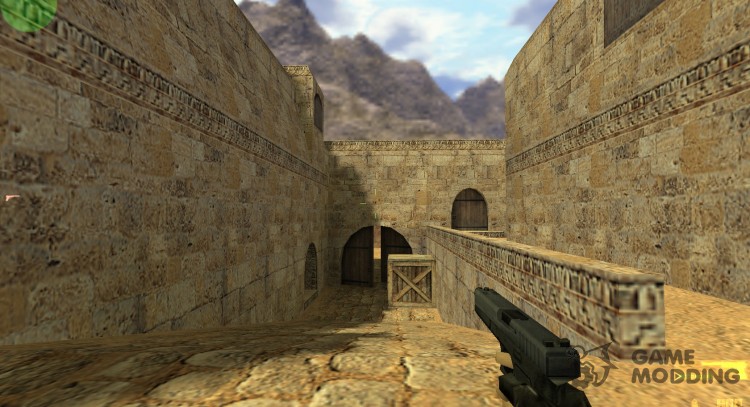 Doom's glock skin compile for usp for Counter Strike 1.6