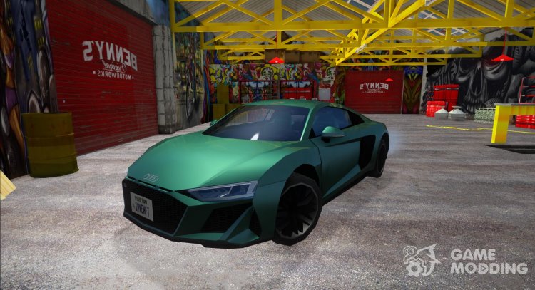 Audi R8 V10 2019 (SA Style) para GTA San Andreas
