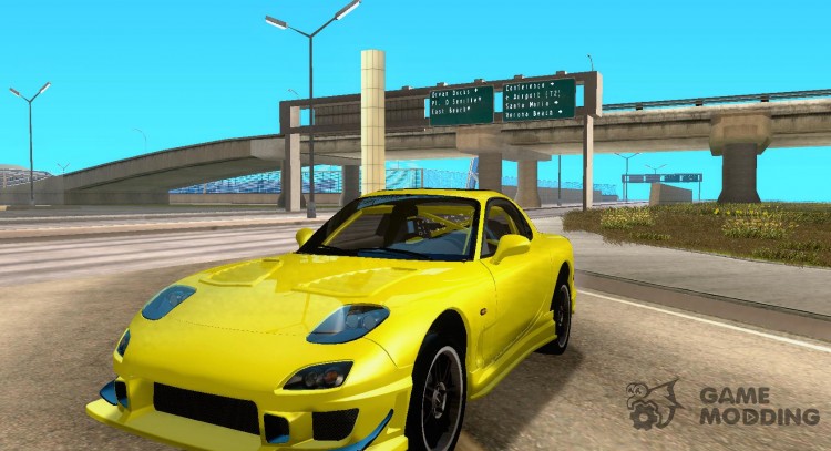 MAzda RX-7 C-West for GTA San Andreas