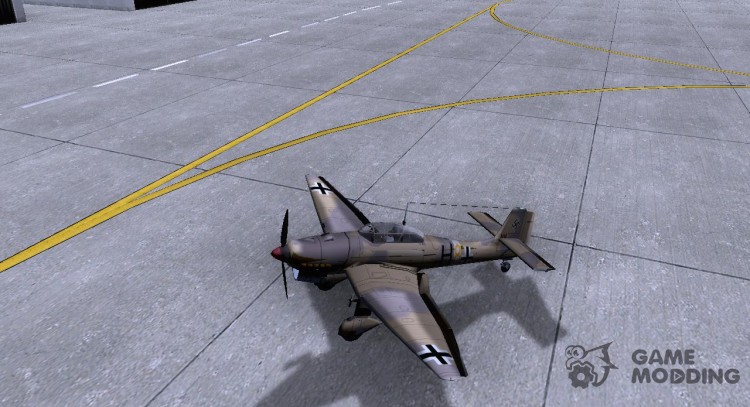 Ju 87 inkl. Desert Skin for GTA San Andreas
