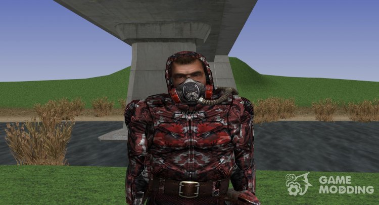 Miembro de la agrupación la Venganza de S. T. A. L. K. E. R. v.5 para GTA San Andreas