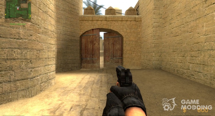 Woody's Makarov On cR45h Textures for Counter-Strike Source