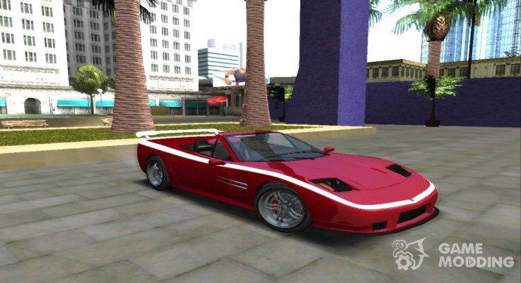 Invetero Coquette GTA 4 Spyder for GTA San Andreas