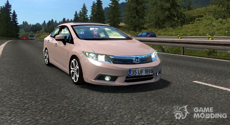 Honda Civic FB7 для Euro Truck Simulator 2