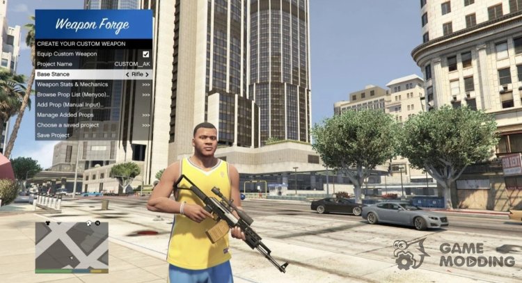 Weapon Forge Mod 1.5 for GTA 5