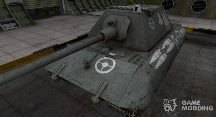 Breaking through the zone, compass E-100 for World Of Tanks
