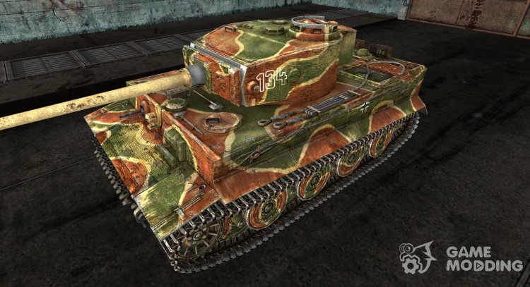 The Panzer VI Tiger DerSlayer for World Of Tanks