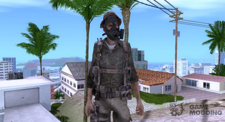 Captain price (in mask) for GTA San Andreas