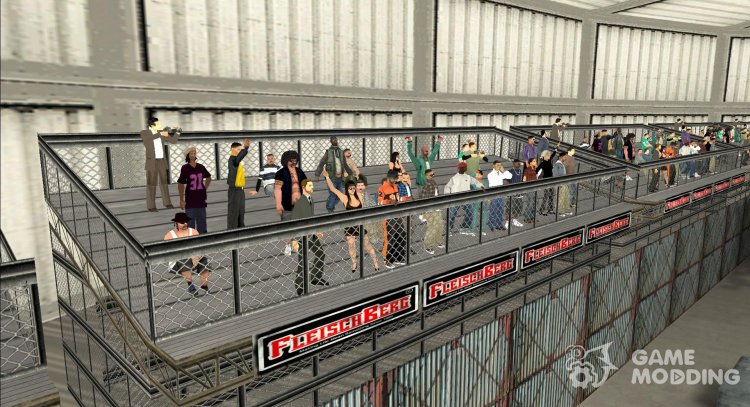 Modelo 3D de la gente en los estadios (Mod Loader) para GTA San Andreas