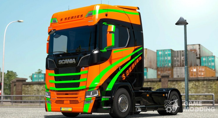 S Series для Scania S580 для Euro Truck Simulator 2