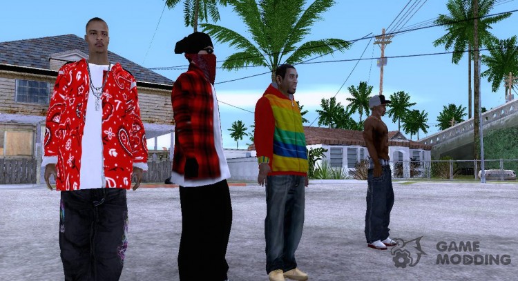 RP Bloodz Pack for GTA San Andreas