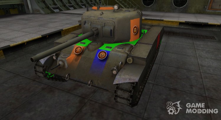 High-quality skin for T21 for World Of Tanks