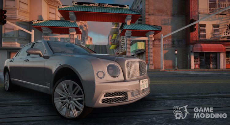 Bentley Mulsanne First Edition JP 2017 for GTA San Andreas