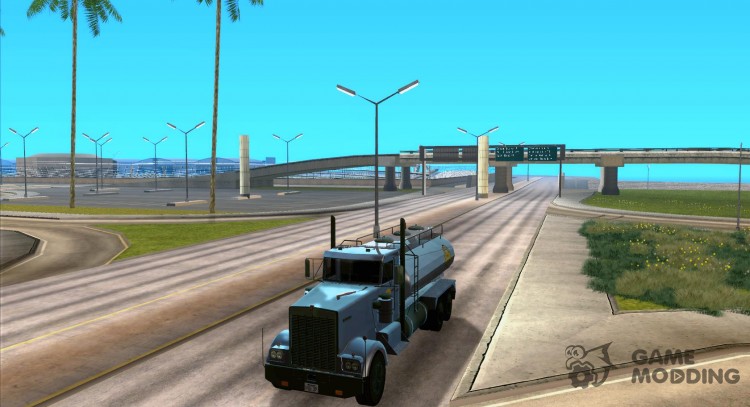 Cisterna de gasolina Kenworth para GTA San Andreas