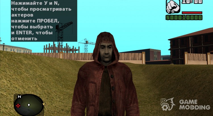El pecador en el rojo manto de S. T. A. L. K. E. R v.2 para GTA San Andreas