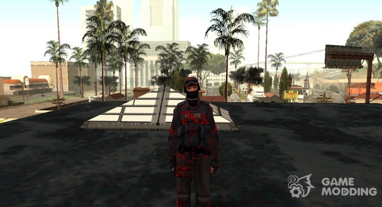 Zombie Swat para GTA San Andreas