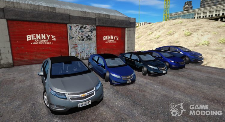 Pack of Chevrolet Volt cars for GTA San Andreas