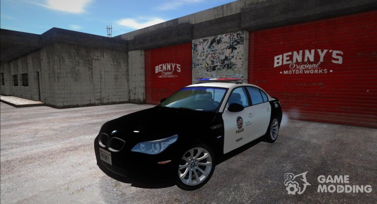 BMW M5 (E60) LAPD для GTA San Andreas