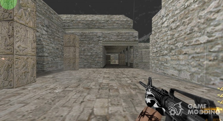 M4a1: Hands ReTextured for Counter Strike 1.6