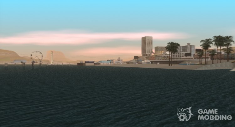 HQ water Texture, moon, shadows, and many others for GTA San Andreas