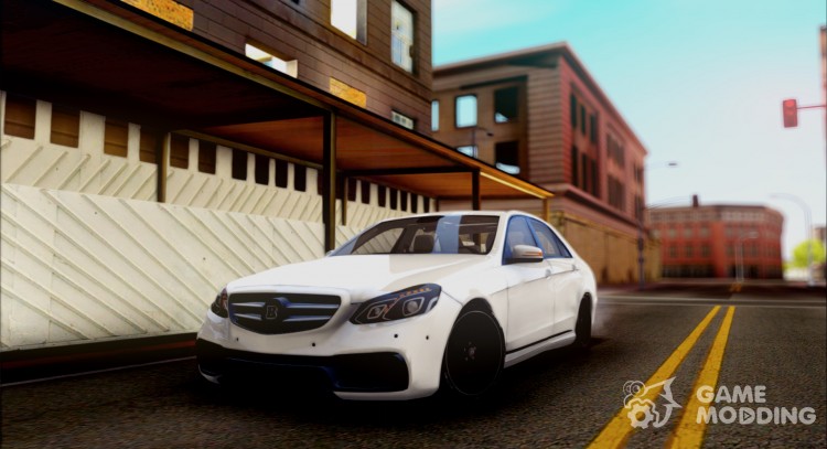 El Mercedes-Benz E63 Brabus BUFG Edition para GTA San Andreas