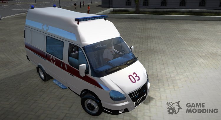 GAZelle 3221 BUSINESS Ambulance for GTA San Andreas
