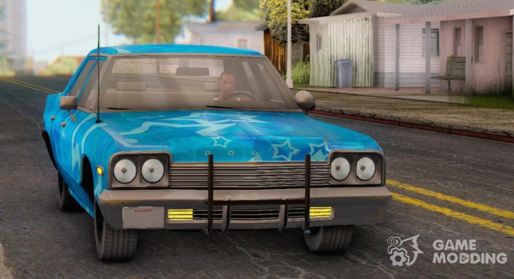 Dodge Monaco 1974 Blue Star для GTA San Andreas