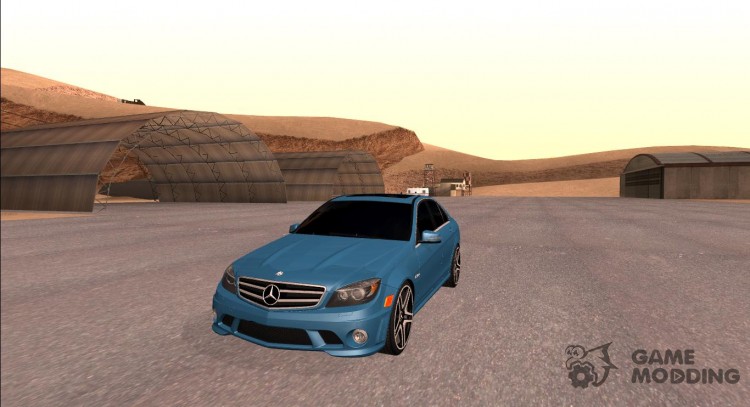 El Mercedes-Benz C63 AMG para GTA San Andreas