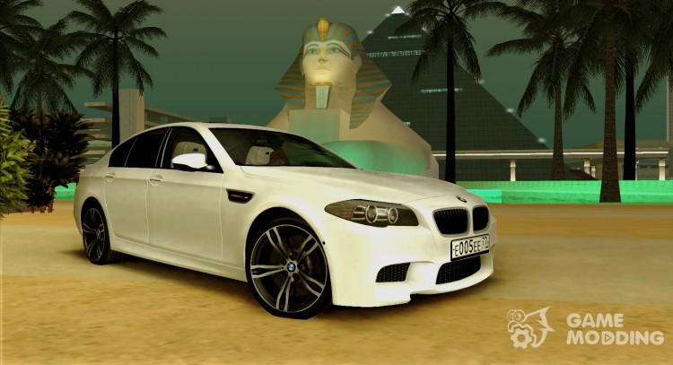 BMW M5 F10 2012 para GTA San Andreas