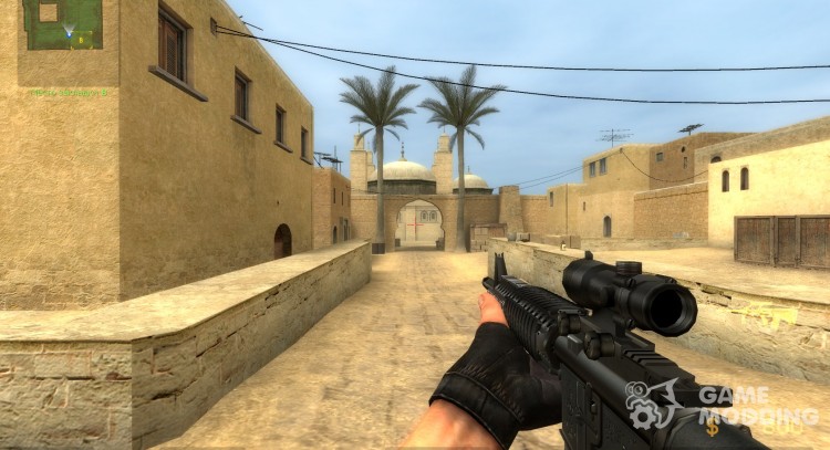 AUG M16A4 for Counter-Strike Source
