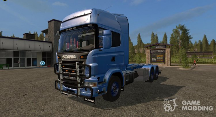 Scania V8 HKL для Farming Simulator 2017