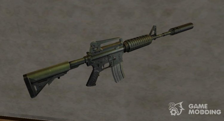 M16A4 Silenced для GTA San Andreas