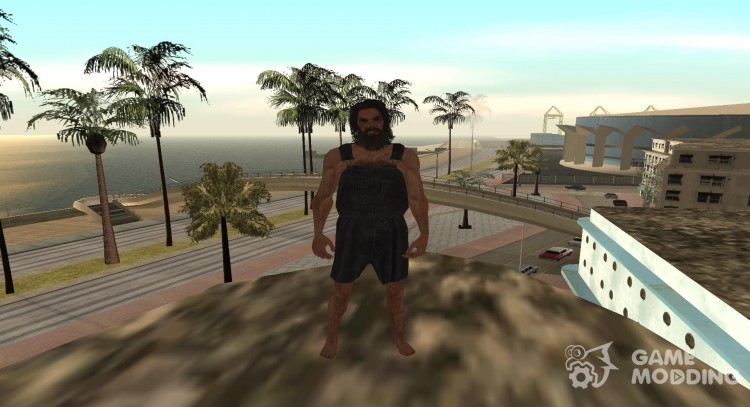 Скины бомжей в HD (By Luntik) для GTA San Andreas