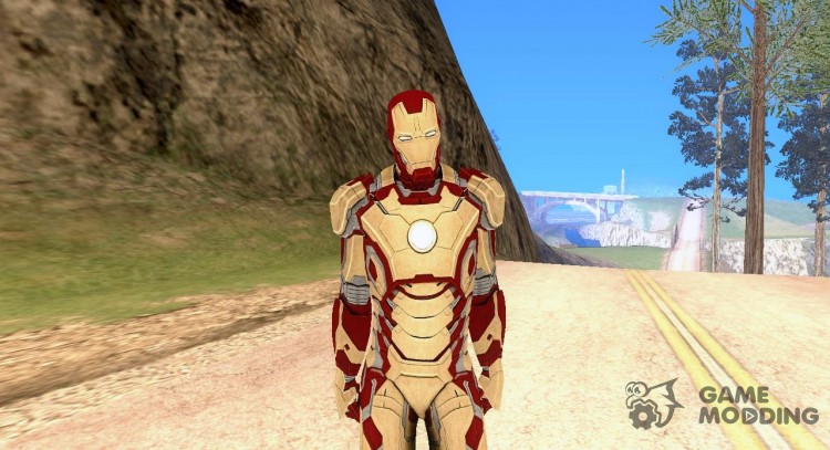 Iron Man Mark XLII para GTA San Andreas