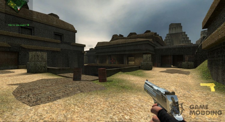 Deagle_realchrome_animated for Counter-Strike Source