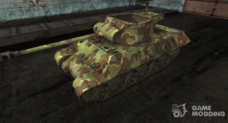 Skin to M36 Slugger No. 18 for World Of Tanks